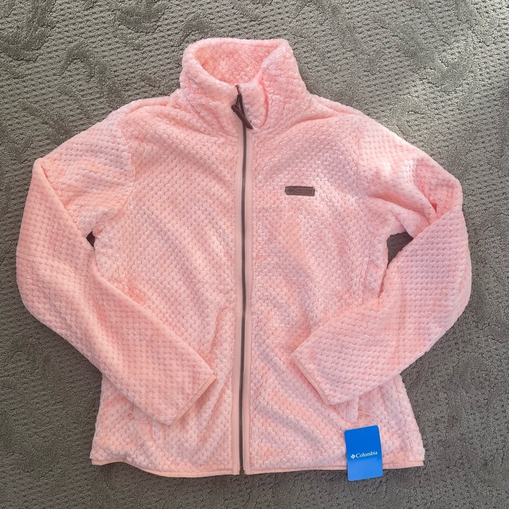 Columbia Pink Textured Jacket